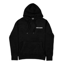 Load image into Gallery viewer, Black Five Guys Organic Cotton Hoodie