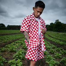Load image into Gallery viewer, Five Guys Checkerboard Summer Co-ord