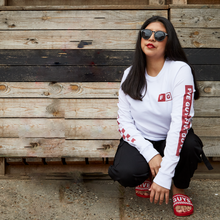 Load image into Gallery viewer, Five Guys Checkerboard Long Sleeve T-Shirt