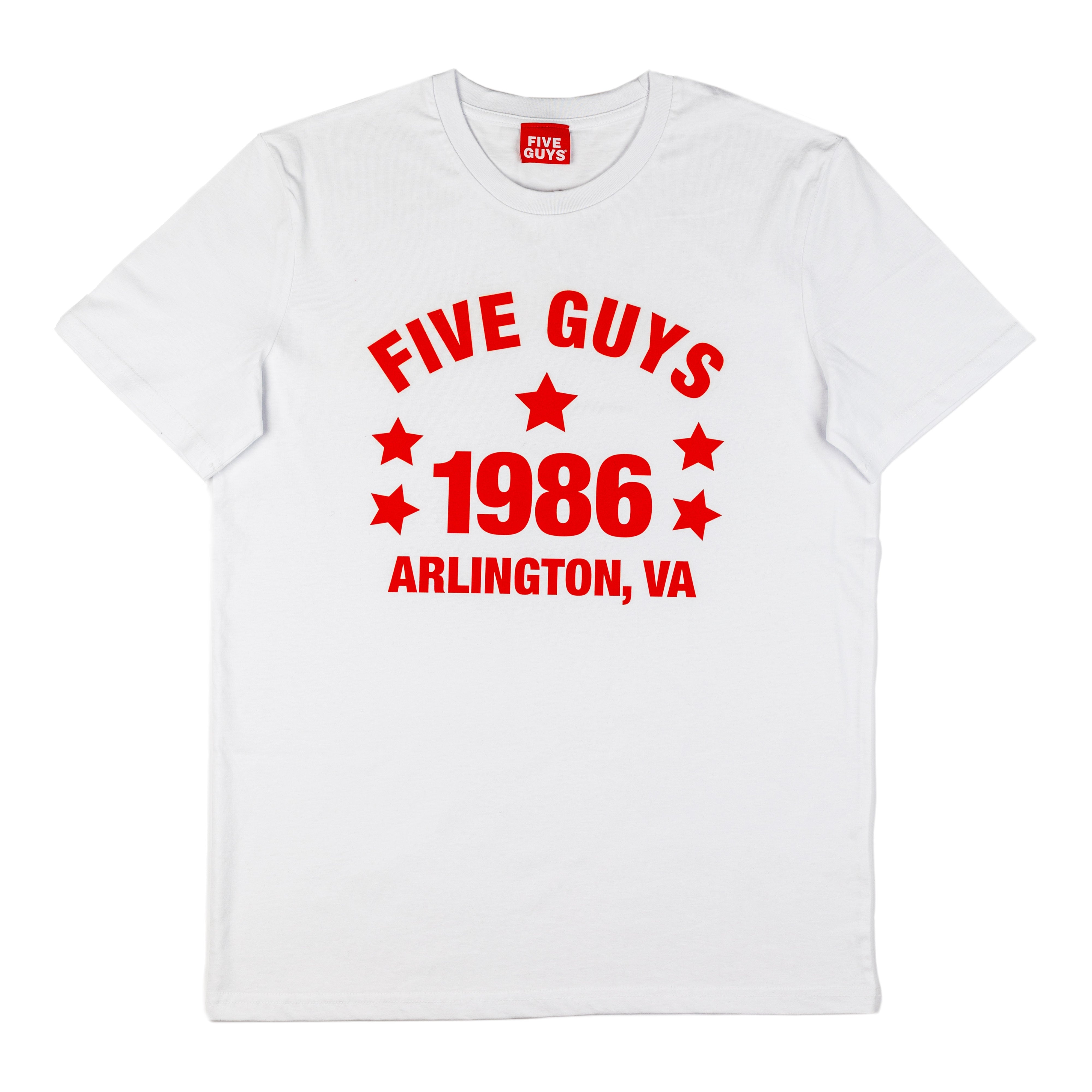 five guys shirt