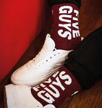Load image into Gallery viewer, Five Guys Striped Socks