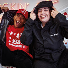 Load image into Gallery viewer, Five Guys Logo Lightweight Rain Jacket with Hood