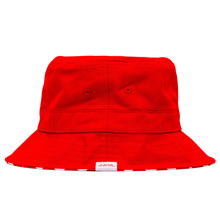 Load image into Gallery viewer, Five Guys Checkerboard Reversible Bucket Hat
