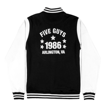 Load image into Gallery viewer, Five Guys Arlington 1986 College Varsity Jacket
