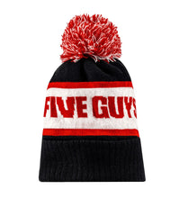 Load image into Gallery viewer, Five Guys Pom Beanie
