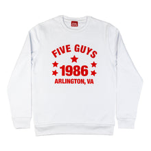 Load image into Gallery viewer, Five Guys Arlington 1986 Sweatshirt
